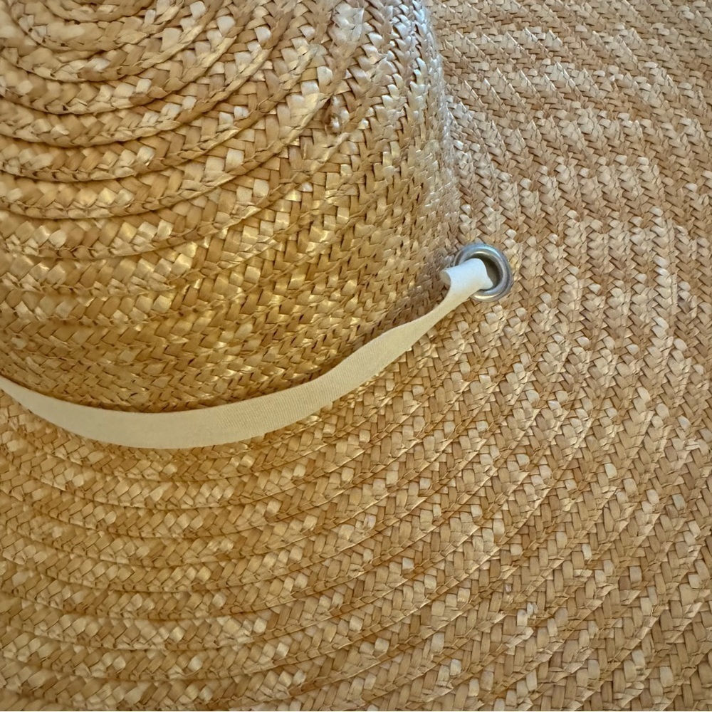 Poppy & Peonies Straw Sun Hat - Picture 2 of 8